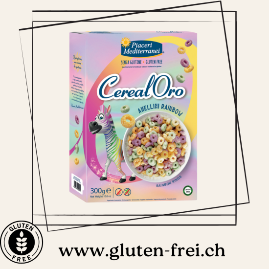Cereal Oro Anellini Rainbow Piaceri Mediterranei glutenfrei ★
